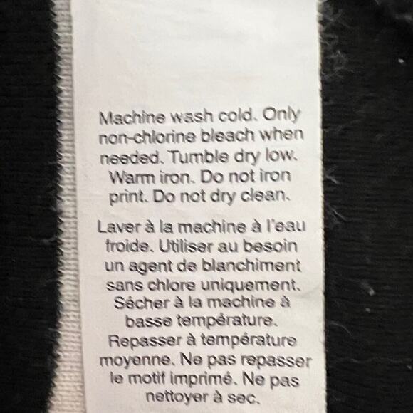 Gap Supersoft Womens Knit Top Small Black White Striped Long Sleeve Cotton Modal - Picture 6 of 6